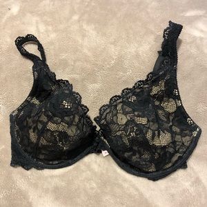 Sexy black lace Victoria’s Secret bra